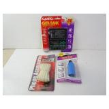 Lot of 3 NOS Electronics Items - Casio Databank
