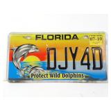 Florida 'Protect Wild Dolphins' License Plate