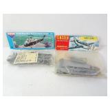 Lot of 2 Vintage Model Airplane Kits - Novo