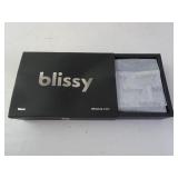 New Blissy 22 Momme Mulberry Silk Black Sleeping