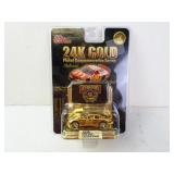 NIB Racing Champions 24k Gold Plated