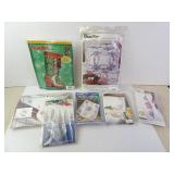 Lot of New Cross Stitch & Needlepoint Sewing Kits