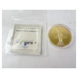 Statue of Liberty Gold-Plated American Mint