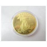 2021 Gold $50 Eagle REPLICA American Mint