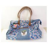 Vintage Mickey Unlimited Disney Flower Power Tote