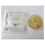 The Gift of Christmas Birth of Christ Gold-Plated