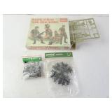 Lot of Scale Model Plastic Military Soldiers -
