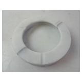 6" White Marble Ashtray