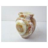 Small Raw Onyx Mineral Bud Vase