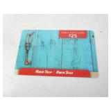 $25 Kwik Trip Gas & Gift Card - Activated/Full