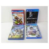 Lot of 4 Playstation 4 Games in Cases - Little