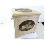 Decorative Antique-Style Wood Chest