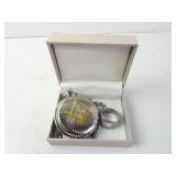 Freemason Square & Compass Quartz Movement Pocket