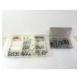 Lot of Fishing Lure Weights Hooks Jig Heads &