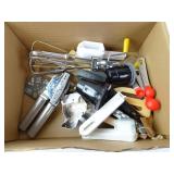 Lot of Misc. Kitchen Utensils in Flat - Vintage