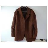 Vintage Paul Frederick Woven Tweed Brown Mens