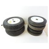 Lot of Wheelbarrow & Wagon Wheels - 1 Barrow