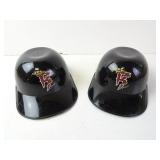 Lot of 2 Wisconsin Timber Rattlers Chip Helmet
