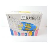 NEW N Holes Electric Bubble Gun in Box