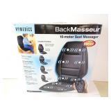 NEW Homedics Back Masseur 10-motor Seat Massager