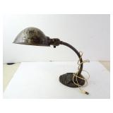 Antique Eagle Cast Iron Base Adjustable Desk Lamp