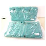 Lot of 2 New CW Classics Size XL Teal Zip Up