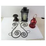 Lot of Candle Related Home Dï¿½cor Items