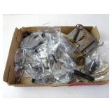 Lot of Misc NEW Cabinet Hardware & Lock w/ Key
