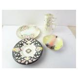 Lot of Vintage Painted Chinaware