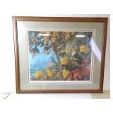 Signed Rachel Aknuth Framed & Matted Art Print