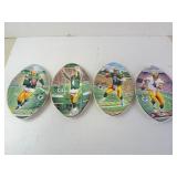 Lot of 4 Brett Favre Bradford Exchange Football