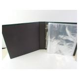 Post Card Collection Binder with Sleeve Pages