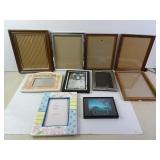 Lot of Misc. Photo Frames - Small to Medium Sizes