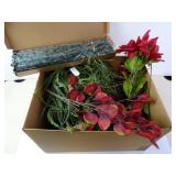 Lot of Decorative Foliage - Faux & Dried