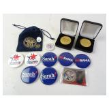 Lot of Republican Party Campaign Items - Donald