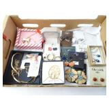 Lot of New Costume Necklaces & Earrings with