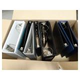 Lot of New 3 Ring Binders - Various Sizes