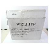 Wellife Service Set for 50 Guests in Box -