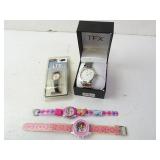 Lot of Quartz Movement Watches - Disney LTD TFX