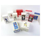 Lot of 10 NFL Hallmark Keepsake Player Ornaments