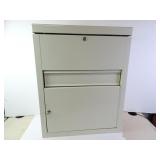 Metal Locking Cabinet/Chest Combo with Key - 22"