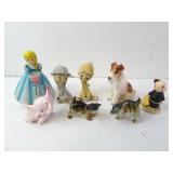 Lot of Misc. Vintage Dï¿½cor Figurines - Brother