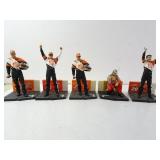 Five Tony Stewart McFarlane Nascar Figurines