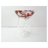 Vintage Zorza Poland Hand Blown Art Glass Candy