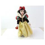 Snow White Disney Keepsake Porcelain Doll on