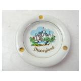 Vintage Disneyland Ceramic Souvenir Ash Tray 5'