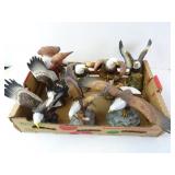 Large Lot of Porcelain Bald Eagle Dï¿½cor Figurines
