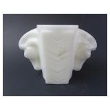 Vintage Macbeth-Evans Milk Glass Horse Head Vase