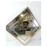 14x14 Betty Boop Hanging Diamond Bar Mirror