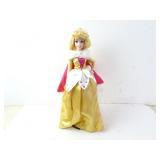 Aurora Gold Dress Disney Brass Key Keepsake